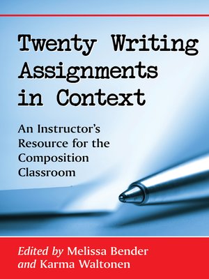 cover image of Twenty Writing Assignments in Context
